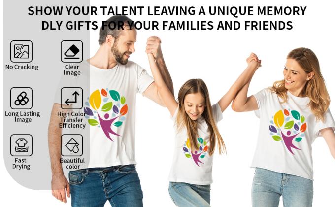 А4 / А3 DTF Пленка для принтера Холодная пилинг 75U Толщина ПЭТ-выпускающая пленка Неклейкая 0