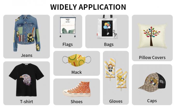 А4 / А3 DTF Пленка для принтера Холодная пилинг 75U Толщина ПЭТ-выпускающая пленка Неклейкая 4