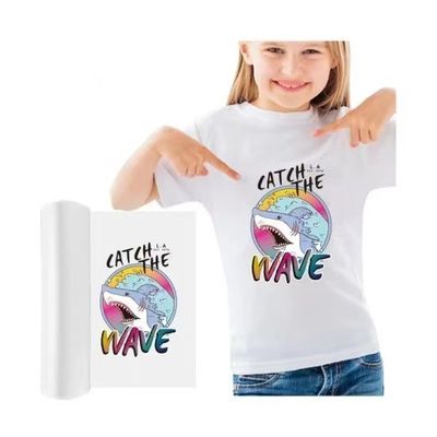 Премиум A4 DTF Transfer Film Roll 8,27&quot; x 328ft Matte Clear PreTreat PET Heat Transfer Paper для принтеров A4 DTF