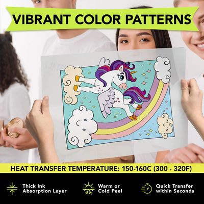 Премиум A4 DTF Transfer Film Roll 8,27&quot; x 328ft Matte Clear PreTreat PET Heat Transfer Paper для принтеров A4 DTF