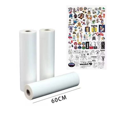 75миллиметровый DTF Film Roll Double Side Matte 60cm 30cm 33cm ПЭТ теплопередающая пленка