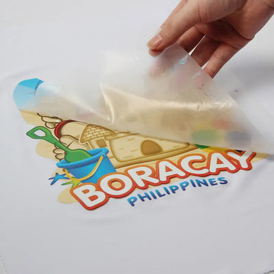Двойная односторонняя пленка DTF для домашних животных 30CM 33CM 60CM*100M Roll Heat Transfer 75Micron Hot Cold Peel DTF Film