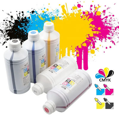 1000 мл CMYK теплопередающая текстильная печать белый DTF чернила для Epson I3200
