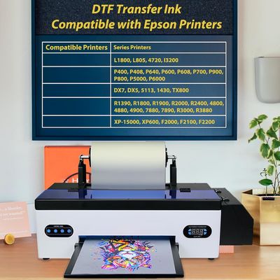 Экологически чистый Белый охлаждающий цифровой DTF чернила для футболки Печать 100 мл