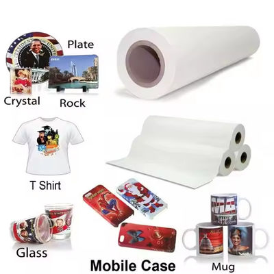 Easy 33g Прочный полиэстер Sublimation Transfer Paper Roll Текстильная тепловая передача Цифровая печать