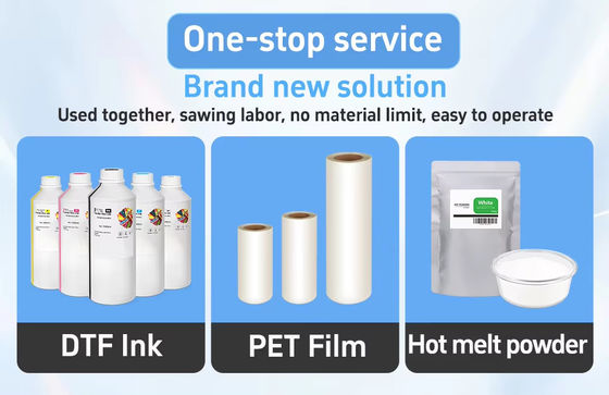 30cm 60cm Hot Peel Matte DTF White Ink Pet Film А3 А4 ДТФ Фильм для печати животных