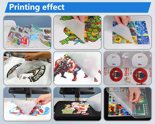 30cm 60cm Hot Peel Matte DTF White Ink Pet Film А3 А4 ДТФ Фильм для печати животных