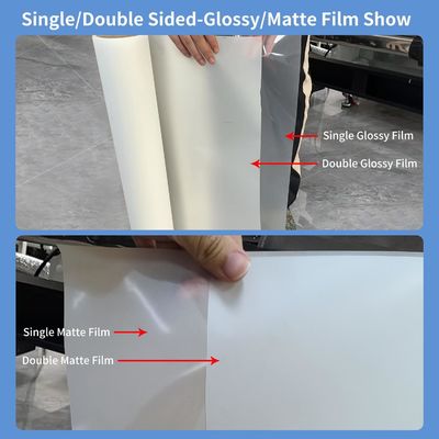 30cm x 100M DTF PET пленка CMYK+W теплопередающая пленка для одежды