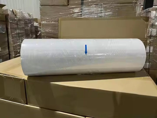 Высокая гибкость ПЭТ клеящая УФ-пленка в 30cm*100m/60cm*100m Для упаковки