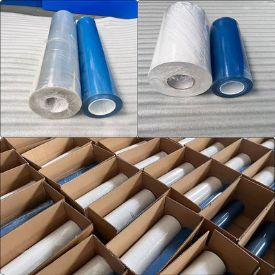 Высокая гибкость ПЭТ клеящая УФ-пленка в 30cm*100m/60cm*100m Для упаковки